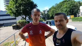 My first serious training with the German Tower Running president