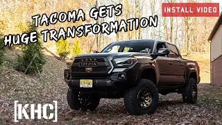 Toyota Tacoma Transformation: 3.5&rdquo; Rough Country Lift & Bronze Fuel Wheels