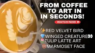 CRAFTED, NOT POURED😊| LATTE LOVE JUST FOR YOU🌷. ENJOY!