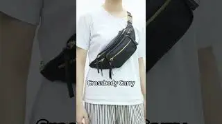Miss Fong Fanny Pack | 3 Ways to Carry | Waist Bag for Women & Men #fannypack