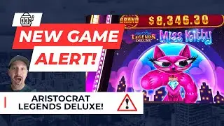 $100 in the ALL NEW ARISTOCRAT LEGENDS featuring MISS KITTY!