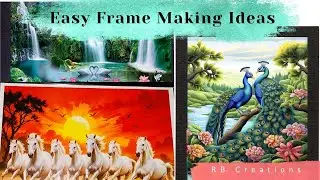 Beautiful 7 House Running Frame Making Video|RB Creations