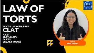 LAW OF TORTS | LEGAL REASONING | CLAT | AILET | OLETS | LEGAL STUDIES CLASS 12 (PART 1)