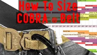 COBRA&reg; Belt - Sizing Video