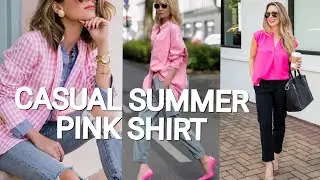 Stylish Pink Shirt Outfit Ideas.|How to Wear Pink Shirts💝.|PINK TRENDS!...