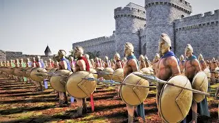 Spartans Castle Being Invaded By Troll Warriors & Zombies - Ultimate Epic Battle Simulator 2