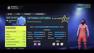 MAX CAM BUILD with PERKS ATTRIBUTES ARCHETYPES FIFA 22 PRO CLUBS MATCH