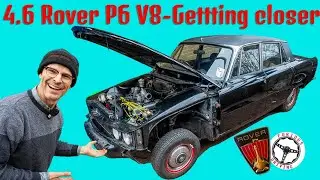 More Rover 4.6 V8 fixing...crank pulley and more bits fixed!