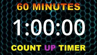 60 Minute Count Up Timer With Alarm