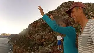 Chapmans Peak walks with family our dear Tommy and Ed | Noordhoek Cape Town