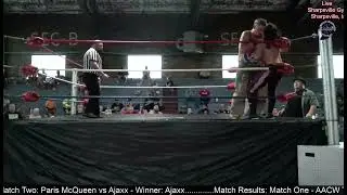 AACW| Gaston LaRue w/Mortimer Blankenship III vs HOBO