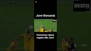 Niente rigore (clamoroso) per questo fallo di mano! JUVE-Borussia!