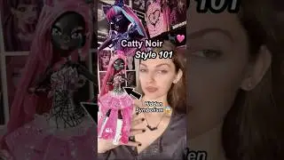 Что символизирует стиль Кэтти?! 🩷🐈&zwj;⬛ | Стиль 101 #ШколаМонстров