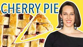Classic Cherry Pie for Holiday Weekend - #GBBO Paul Hollywood's Latticed Cherry Pie