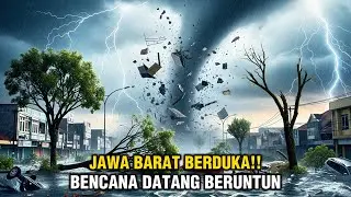 ANGIN PUTING BELIUNG KEMBALI MENERJANG JAWA BARAT‼️POHON TUMBANG, RUMAH HANCUR