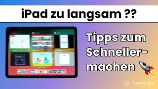 iPad ist zu langsam? So machst Du es wieder schneller🏃&zwj;💨Cache leeren iPad langsam nach Update 2025