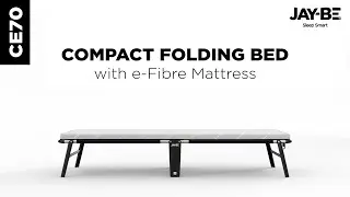 Jay-Be CE70 Compact Folding Bed with e-Fibre Mattress