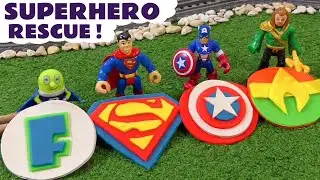 Superman and the Superheroes help Funlings Super Funling