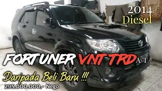 Fortuner VNT TRD Sportivo 2014 AT Diesel HITAM 
