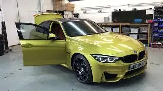 M3 Competition Insane Audio, Security and Sub-woofer Upgrade