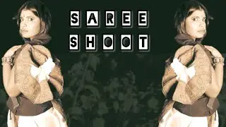 Black & White Fusion Saree Shoot | Fashion Video | saree ,Jeans & Jacket Style | Model Pooja