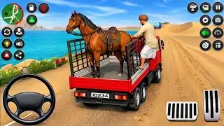 Farm Animal Truck Transport Simulator - Real Zoo Transporter Truck Driving - Android GamePlay