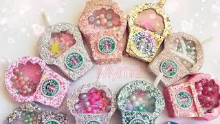 Centros para moño | shakers de Starbucks | vinil o fomi