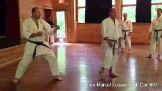 Teaching Ippon Kumite: Basic Block Mawashi Geri | Shihan Marcel Lussier 7th Dan IKD