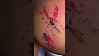 fairies and mermaids #tattoo #tattoofun #tattoodesigns #tattooideas #tattoolover