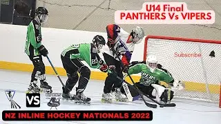 U14 FINAL Panthers vs Vipers at NZ Inline Hockey Nationals 2022