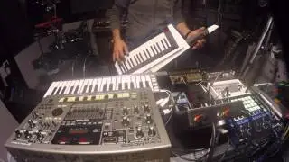 'Under the moonlight' - live synth impro (Volca, MC505, Circuit, VT-3, RK-100s)