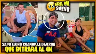 Camarón recuerda cuando le dió la noticia a Sapo que iba a ser INTEGRANTE del 4K.