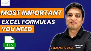 Top 10 Most Important Excel Formulae for Financial Analysts | The Wall Street School