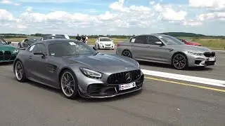 720HP Mercedes-AMG GT R Pro vs 750HP BMW M5 F90 OPF