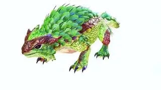 DOWNLOAD SPINEYLIZARD 3D MODEL DINOSAUR - BLEND - 3DS MAX - C4D - FBX - MAYA - UNITY - UNREAL - OBJ