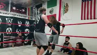 Spot drills: Bull dogs and belly to back drops