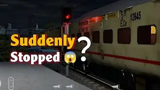 Suddenly Stopped ? | Railway GameZ | Realistic Train Game