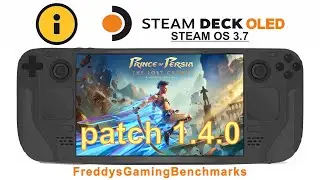 Prince of Persia The Lost Crown (patch 1.4.0) on Steam Deck OLED with Steam OS 3.7