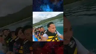 Banana Boat Ride Experience #palawan2022 #takipsilim #puertoprincesa #palawan #philippines #shorts