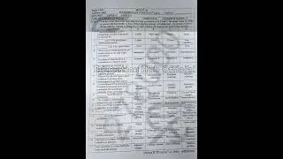 Multan board 1st time biology mcqs 12th 2025
