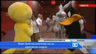 Reportaje Parque Warner Curso Risoterapia Looney Tunes