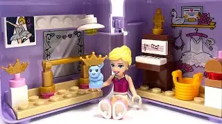 Lego Friends Stephanie's Ballet ✨Cube - Is it time to go to school? 41670 Build and Review