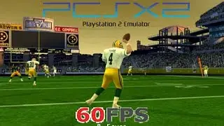 NFL Quarterback Club 2002 PS2 PCSX2 on PC HD 60fps gameplay (2001)