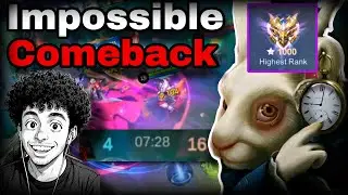 1v9 Solo RANK With BANE MAGE JUNGLE | Mobile Legends