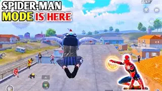 I Use Spider-Man Web Shooter to get more Kills in BGMI &bull;NEW Spiderman Update in BGMI &bull; BGMI GAMEPLAY