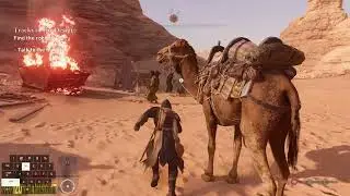 AC Mirage: Поговорите с путешественником по тропам в пустыне &mdash; Assassin's Creed Mirage: Долина па...
