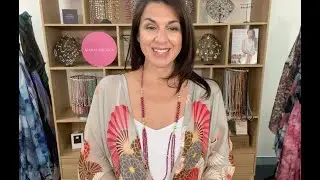 Kimono - Japanese Fans - Soft Fern