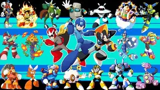 Mega Man Boss Rush Collection / All Bosses classics games / Todos os Chefes dos jogos cl&aacute;ssicos.