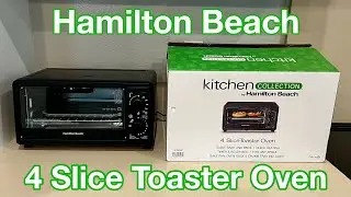 Hamilton Beach 4 Slice Toaster Oven | Unboxing and Try-On | #target #toasteroven #hamiltonbeach 