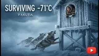 Frozen Widow's 5-Meter Stilt Cabin Attacked by Wolves in -71&deg;C Yakutia Blizzard